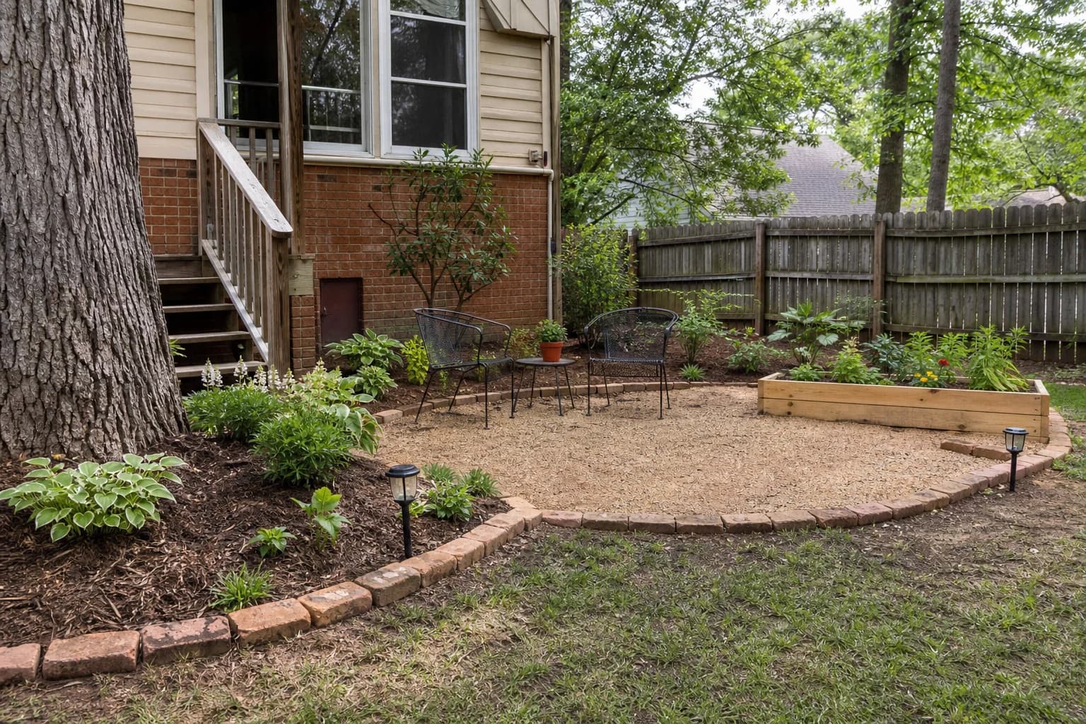 Low Budget Small Backyard