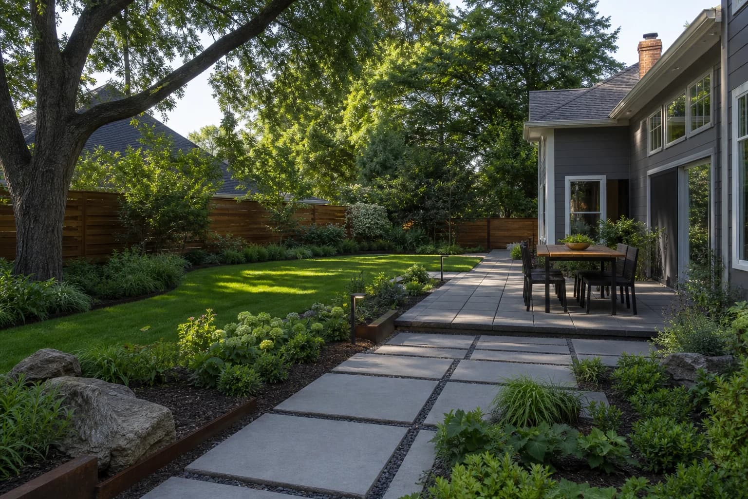 Modern Backyard
