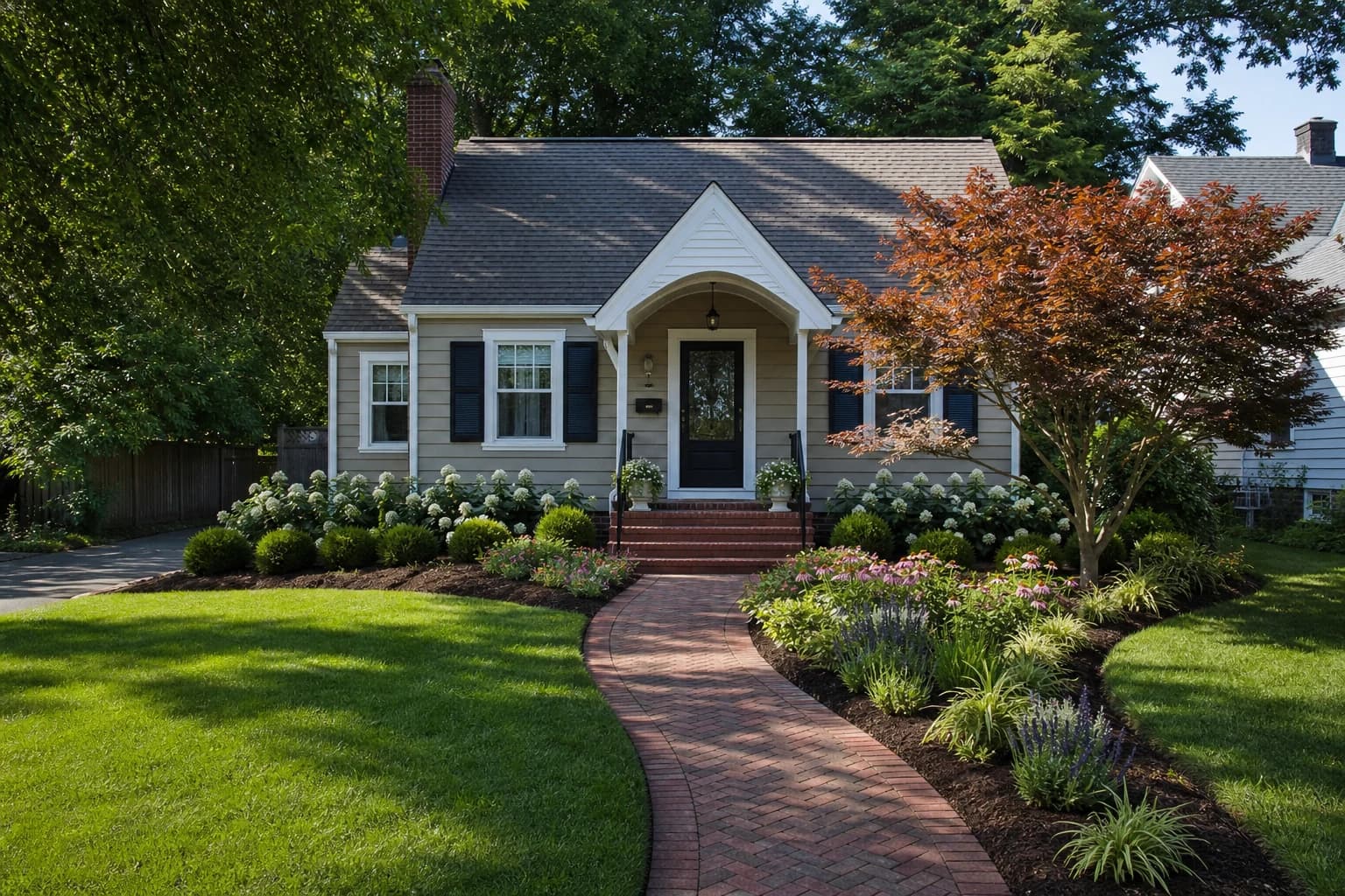 Traditional Front Yard Curb Appeal