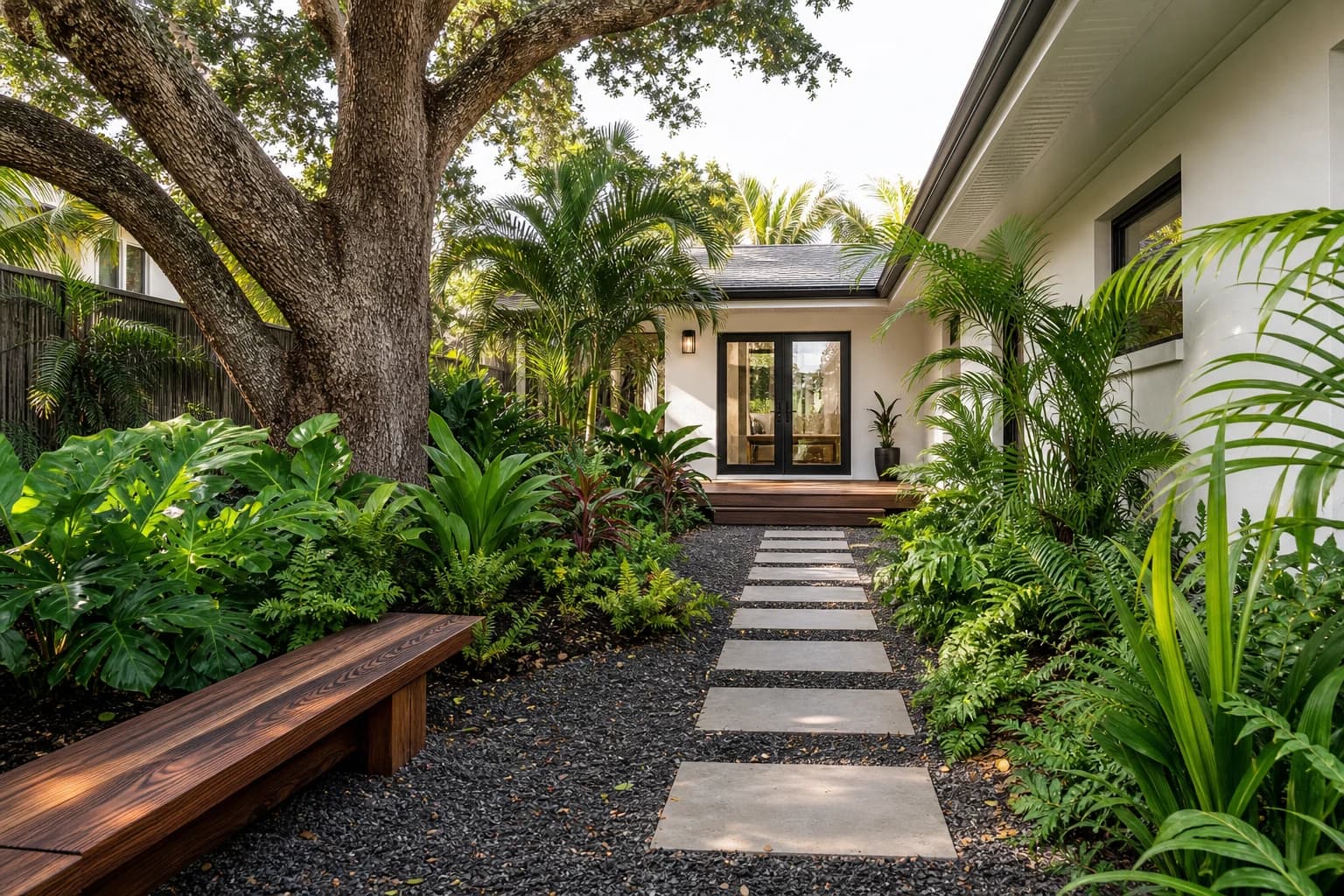 Tropical Courtyard Retreat